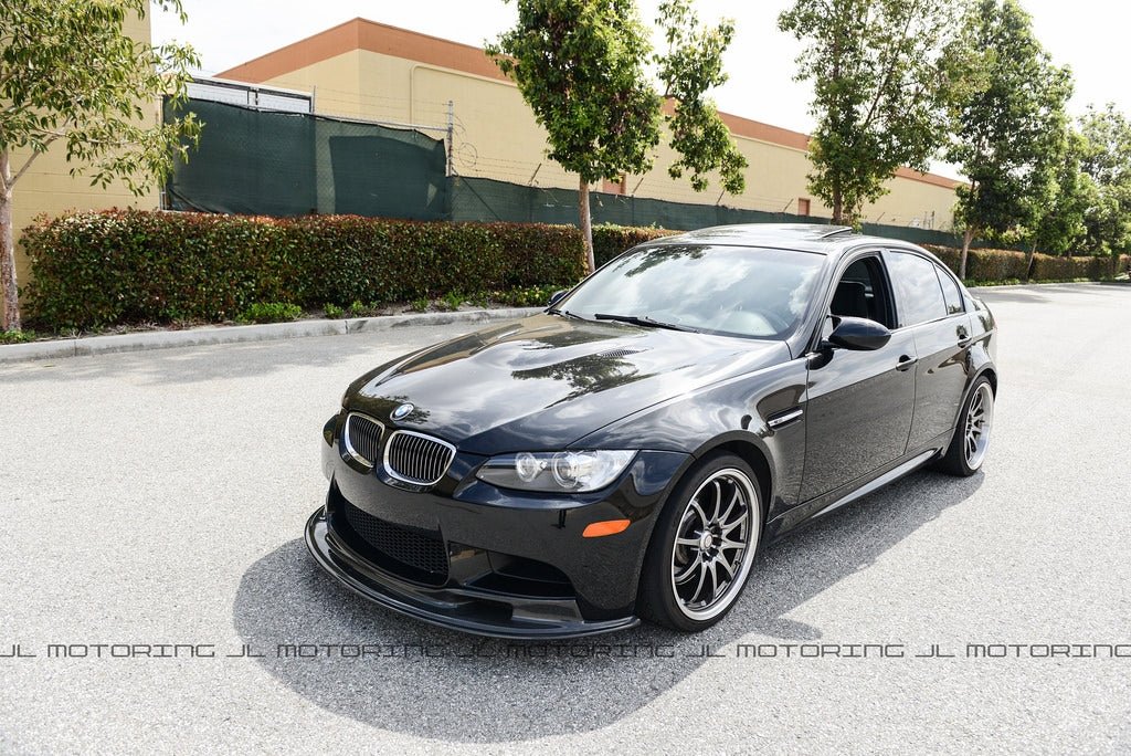 BMW E90 E92 E93 M3 Type III Carbon Fiber Front Lip - JL Motoring