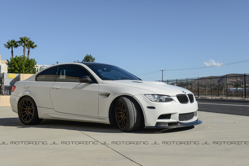 BMW E90 E92 E93 M3 Type III Carbon Fiber Front Lip - JL Motoring