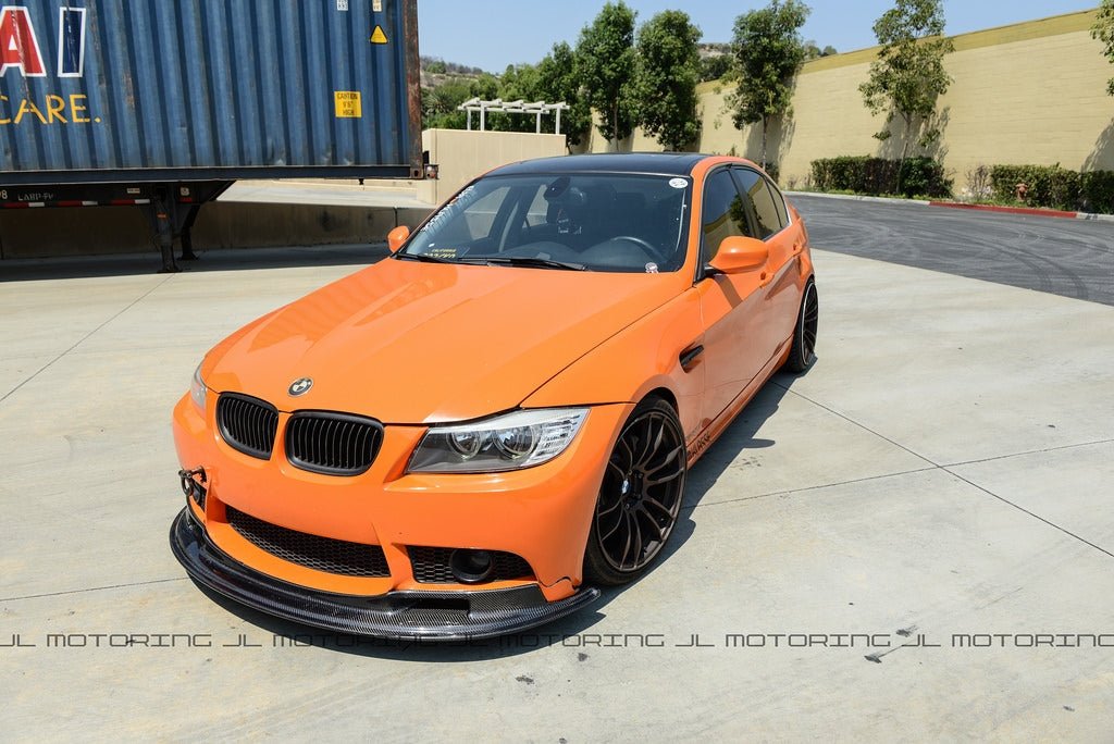 BMW E90 E92 E93 M3 Type III Carbon Fiber Front Lip - JL Motoring