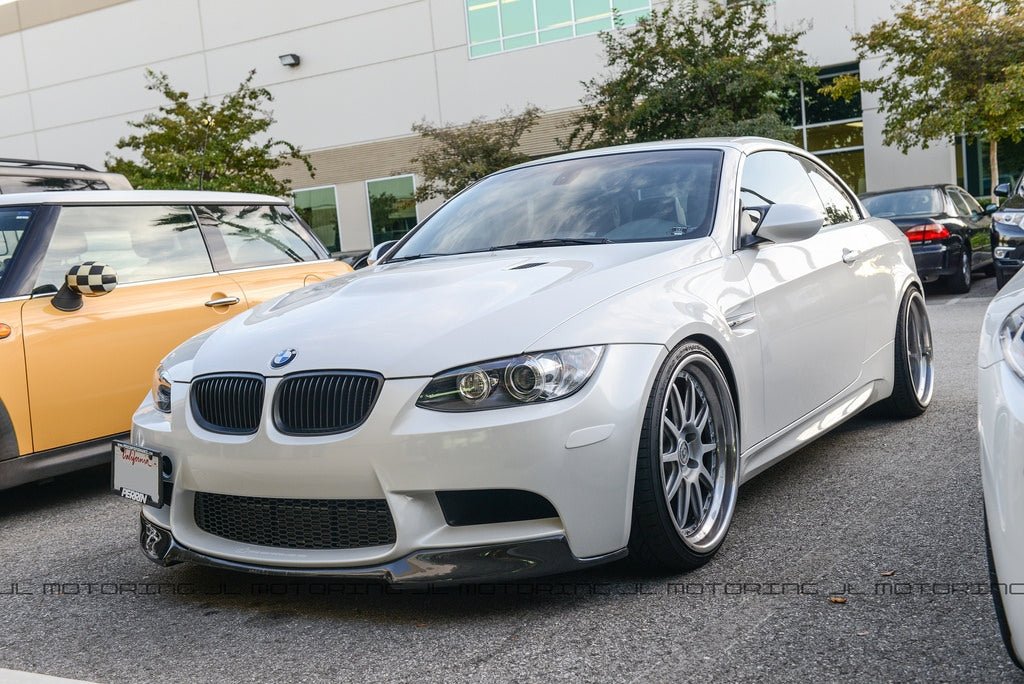 BMW E90 E92 E93 M3 VRS Style Carbon Fiber Front Lip - JL Motoring