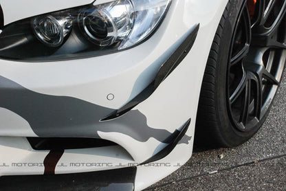 BMW E90 E92 M3 Carbon Fiber Front Canards - JL Motoring