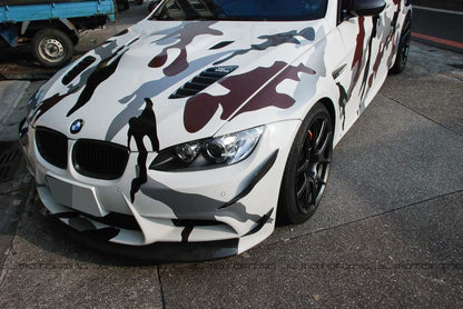 BMW E90 E92 M3 Carbon Fiber Front Canards - JL Motoring