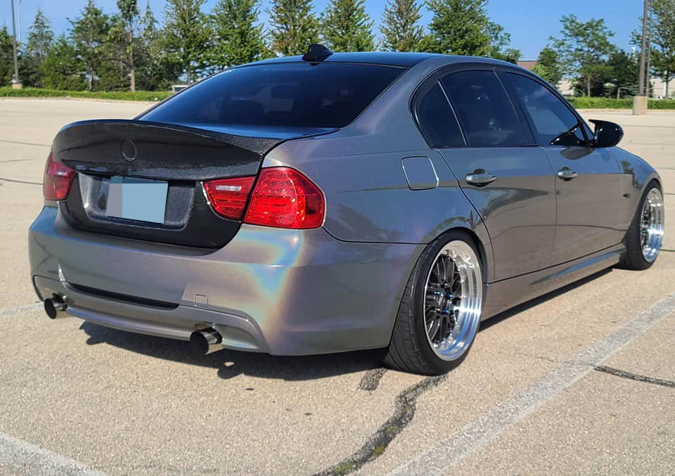 BMW E90 LCI M3 Sedan CSL Style Carbon Fiber Bootlid Trunk - JL Motoring