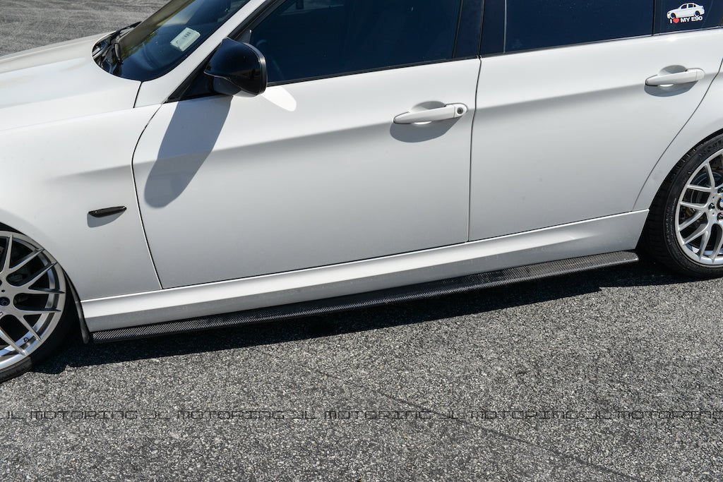 BMW E90 M Sport GTS Carbon Fiber Side Skirts - JL Motoring