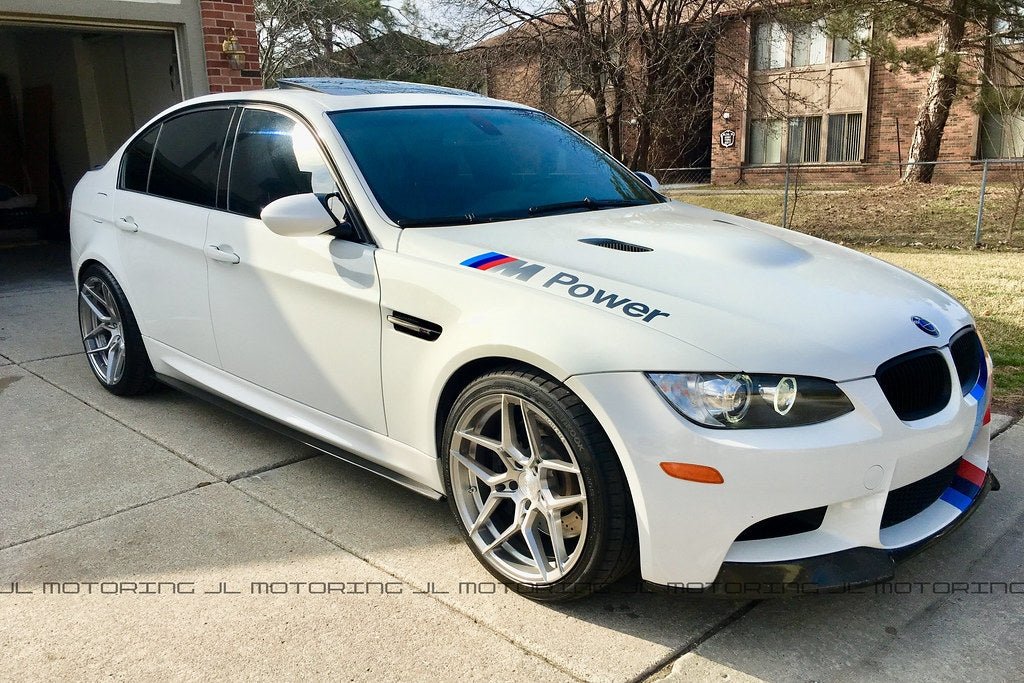 BMW E90 M3 GTS Carbon Fiber Side Skirts - JL Motoring