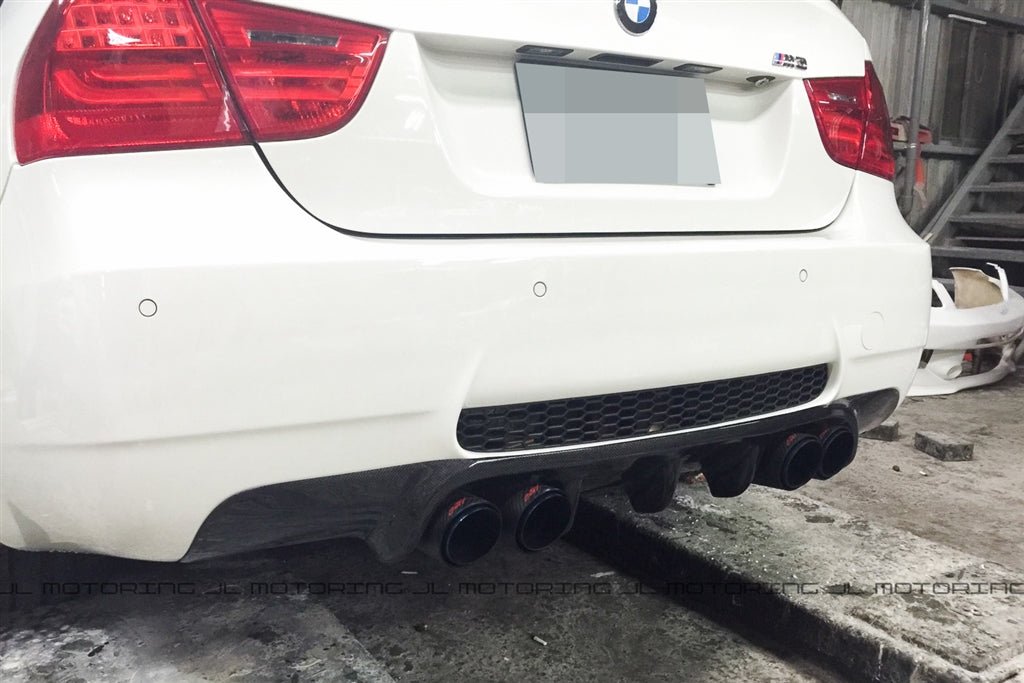 BMW E90 M3 GTS Sedan Carbon Fiber Rear Diffuser - JL Motoring