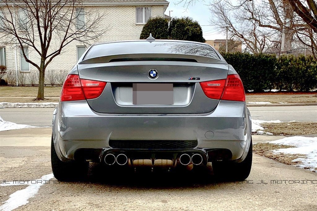 BMW E90 M3 GTS Sedan Carbon Fiber Rear Diffuser - JL Motoring