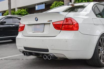 BMW E90 M3 Sedan Type II Carbon Fiber Rear Diffuser - JL Motoring