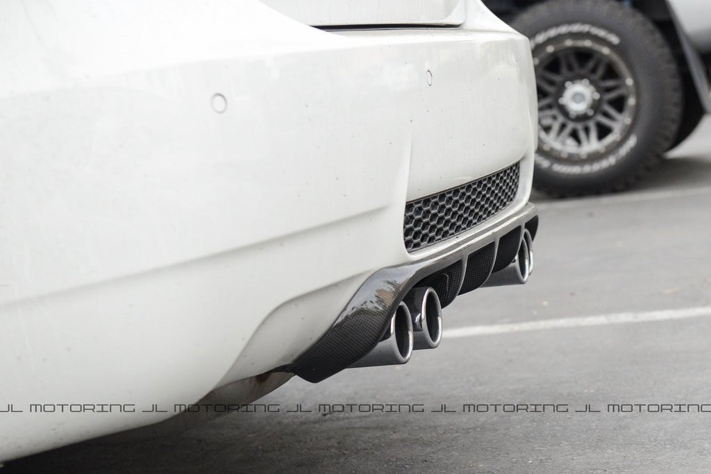BMW E90 M3 Sedan Type II Carbon Fiber Rear Diffuser - JL Motoring