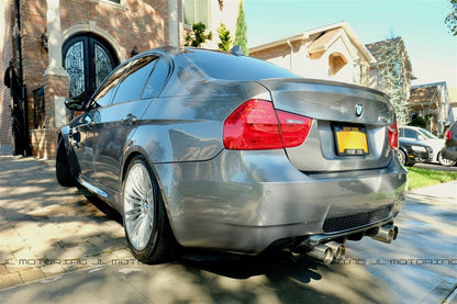 BMW E90 M3 Sedan Type II Carbon Fiber Rear Diffuser - JL Motoring
