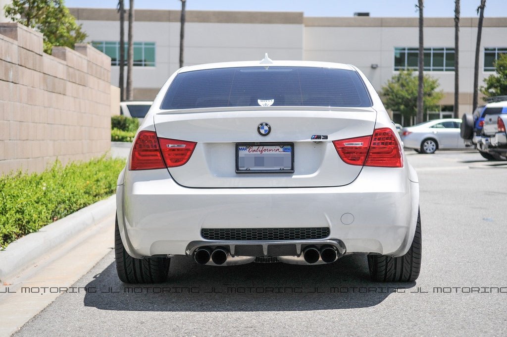 BMW E90 M3 Sedan Type II Carbon Fiber Rear Diffuser - JL Motoring
