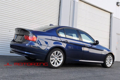BMW E90 Sedan CSL Style Carbon Fiber Bootlid Trunk - JL Motoring