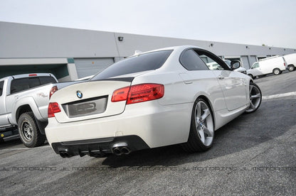 BMW E92 3 Series M Sport DTM Carbon Fiber Rear Diffuser - Quad - JL Motoring