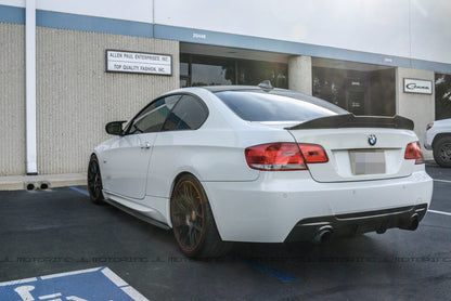 BMW E92 3 Series M Sport Performance Style Carbon Fiber Rear Diffuser - JL Motoring