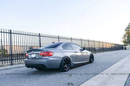 BMW E92 3 Series M Sport Performance Style Carbon Fiber Rear Diffuser - JL Motoring