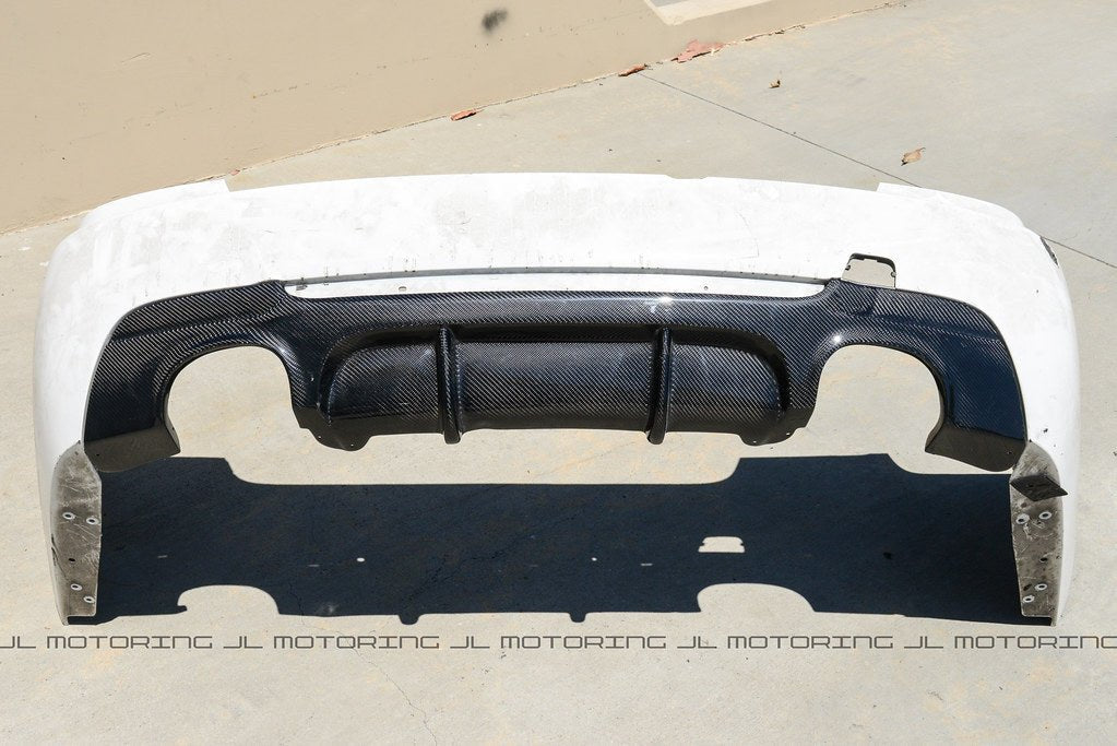 BMW E92 3 Series M Sport Performance Style Carbon Fiber Rear Diffuser - JL Motoring