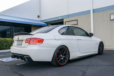 BMW E92 3 Series M Sport Performance Style Carbon Fiber Rear Diffuser - JL Motoring
