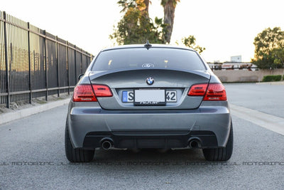 BMW E92 Coupe CSL Style Carbon Fiber Bootlid Trunk - JL Motoring