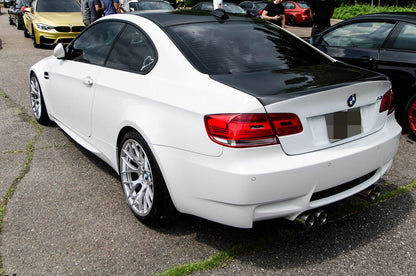 BMW E92 Coupe CSL Style Carbon Fiber Bootlid Trunk - JL Motoring