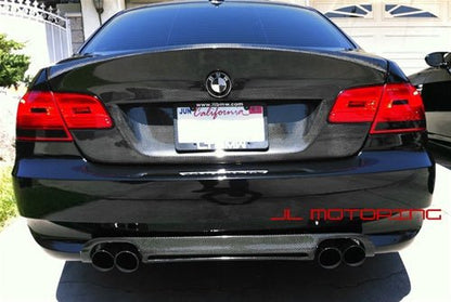 BMW E92 E93 3 Series 335 Carbon Fiber Rear Diffuser - JL Motoring