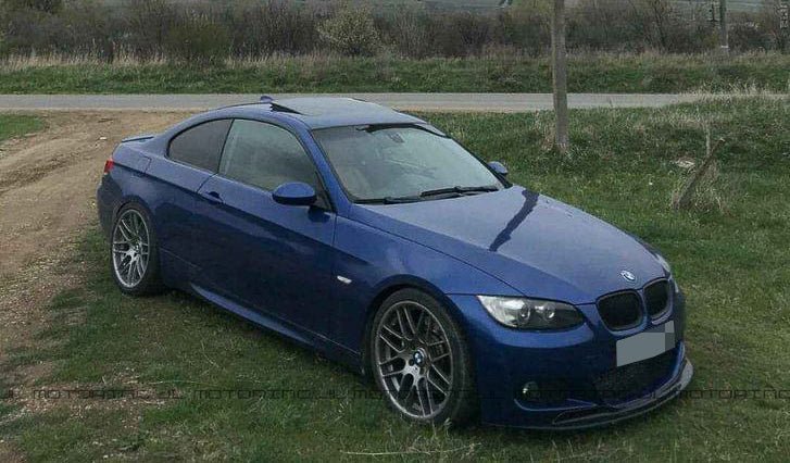 BMW E92 E93 3 Series M Sport Carbon Fiber Front Lip - JL Motoring