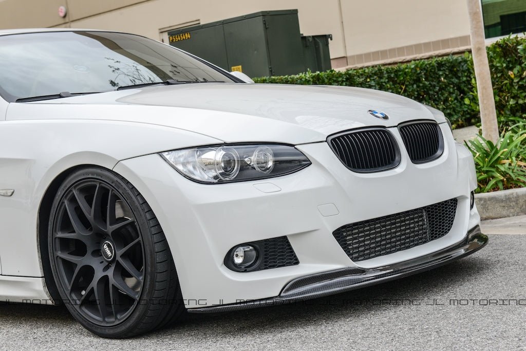 BMW E92 E93 3 Series M Sport Carbon Fiber Front Lip - JL Motoring