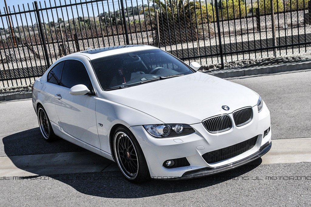 BMW E92 E93 3 Series M Sport Carbon Fiber Front Lip - JL Motoring