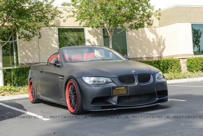 BMW E92 E93 3 Series M Sport Carbon Fiber Front Spoiler - JL Motoring