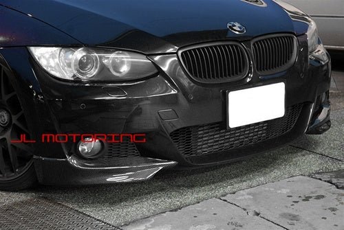 BMW E92 E93 3 Series M Sport DTM Carbon Fiber Front Splitters - JL Motoring