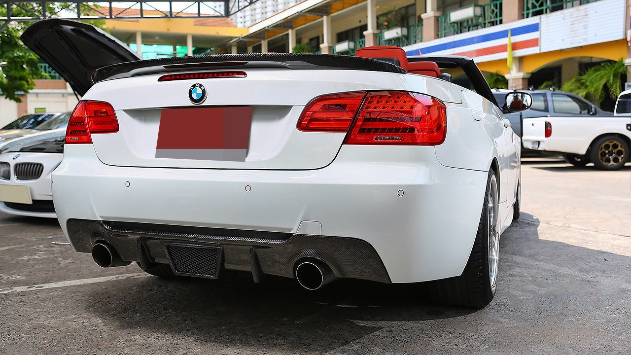 BMW E92 E93 3 Series M Sport GT Carbon Fiber Rear Diffuser - JL