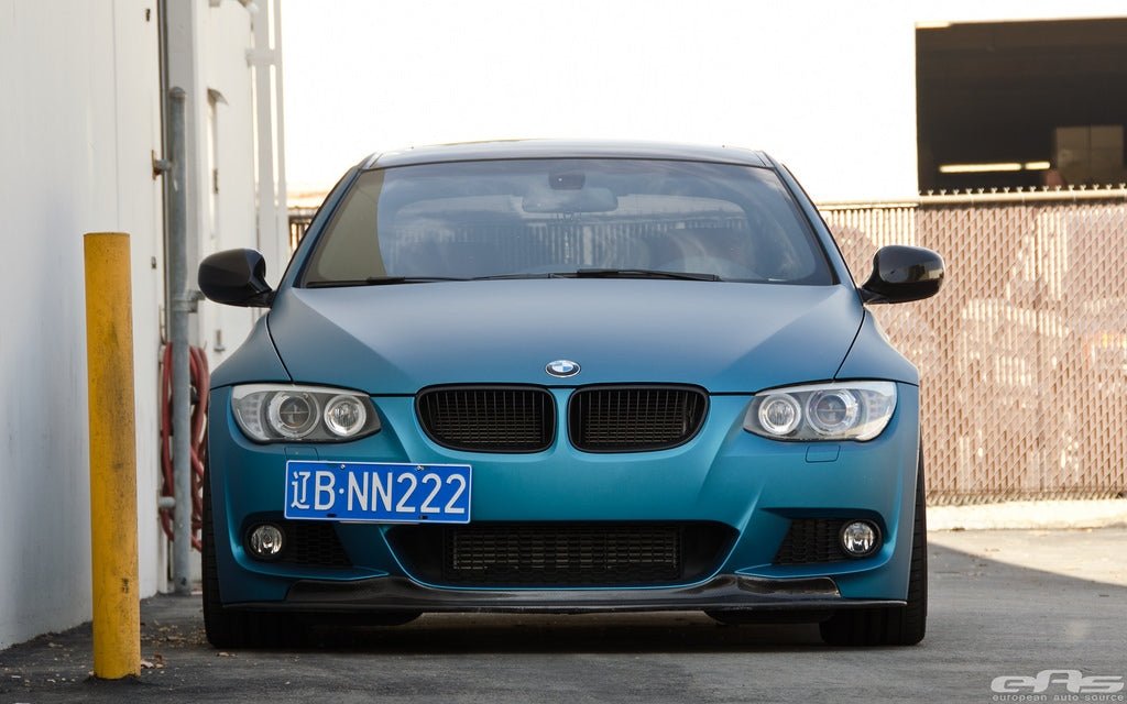 BMW E92 E93 3 Series M Sport LCI Carbon Fiber Front Lip - JL Motoring