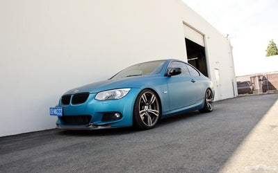 BMW E92 E93 3 Series M Sport LCI Carbon Fiber Front Lip - JL Motoring