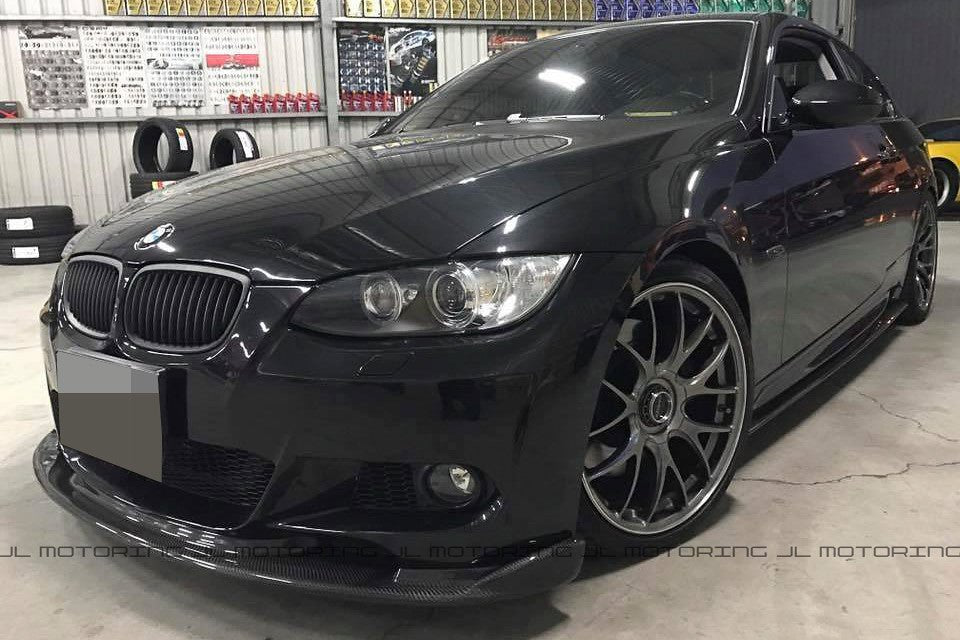BMW E92 E93 3 Series M Sport LCI Carbon Fiber Front Lip - JL Motoring