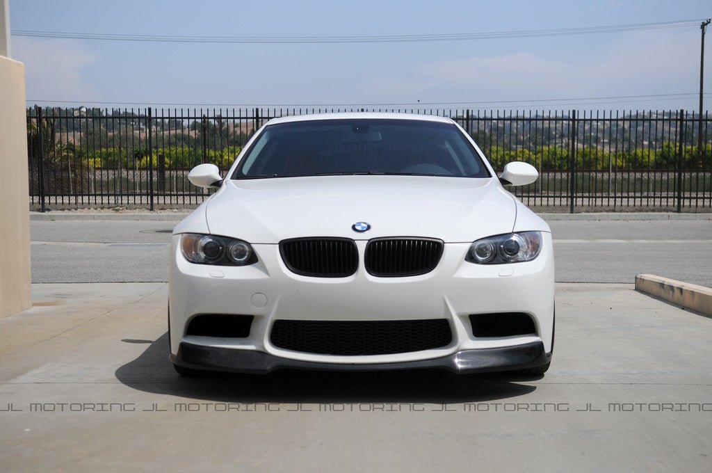 BMW E92 E93 3 Series M3 Style Bumper Carbon Fiber Front Lip - JL Motoring