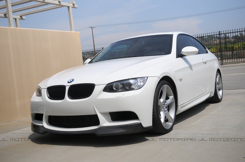BMW E92 E93 3 Series M3 Style Bumper Carbon Fiber Front Lip - JL Motoring