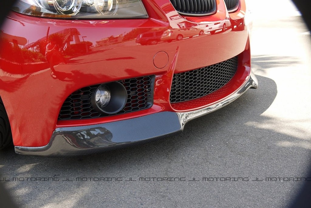 BMW E92 E93 3 Series M3 Style Bumper Carbon Fiber Front Lip - JL Motoring