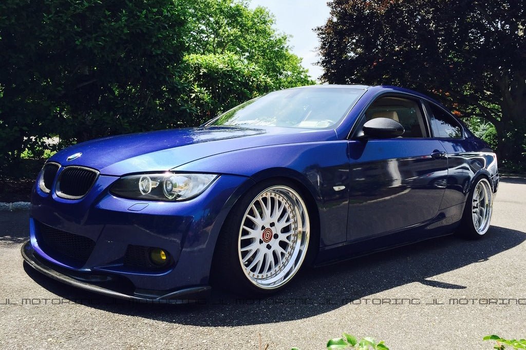 BMW E92 E93 M Sport 328 335 Carbon Fiber Front Lip - JL Motoring