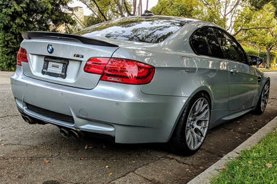 BMW E92 E93 M3 3D Style Carbon Fiber Rear Diffuser - JL Motoring