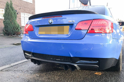 BMW E92 E93 M3 3D Style Carbon Fiber Rear Diffuser - JL Motoring