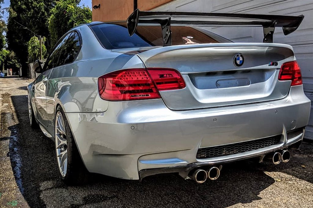 BMW E92 E93 M3 3D Style Carbon Fiber Rear Diffuser - JL Motoring