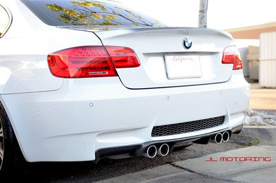 BMW E92 E93 M3 3D Style Carbon Fiber Rear Diffuser - JL Motoring