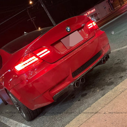 BMW E92 E93 M3 3D Style Carbon Fiber Rear Diffuser - JL Motoring