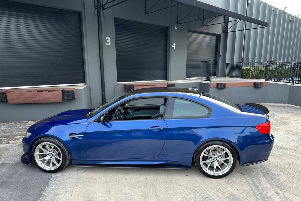 BMW E92 E93 M3 Carbon Fiber Rear Bumper Skirts - JL Motoring