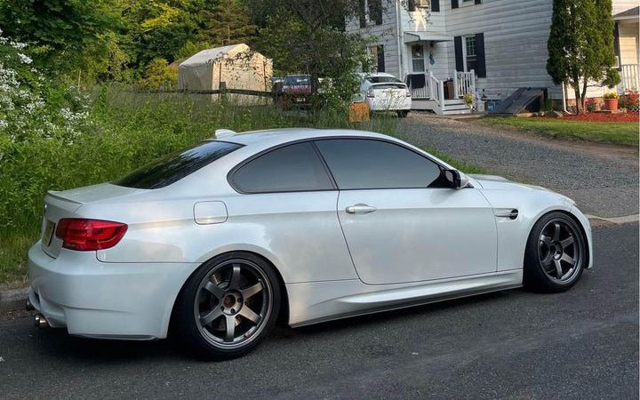 BMW E92 E93 M3 Carbon Fiber Rear Bumper Skirts - JL Motoring