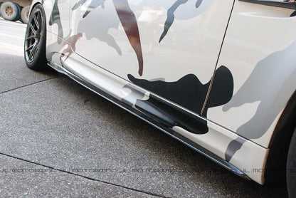 BMW E92 E93 M3 Carbon Fiber Side Skirts - JL Motoring