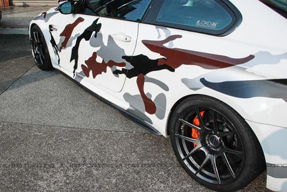 BMW E92 E93 M3 Carbon Fiber Side Skirts - JL Motoring