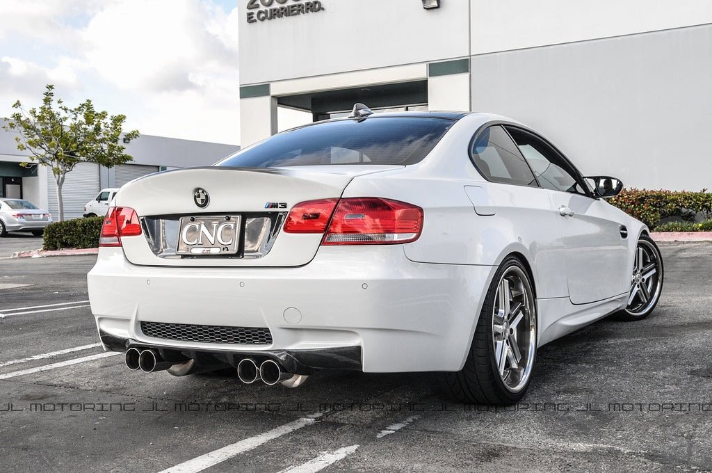 BMW E92 E93 M3 Type I Carbon Fiber Rear Diffuser - JL Motoring