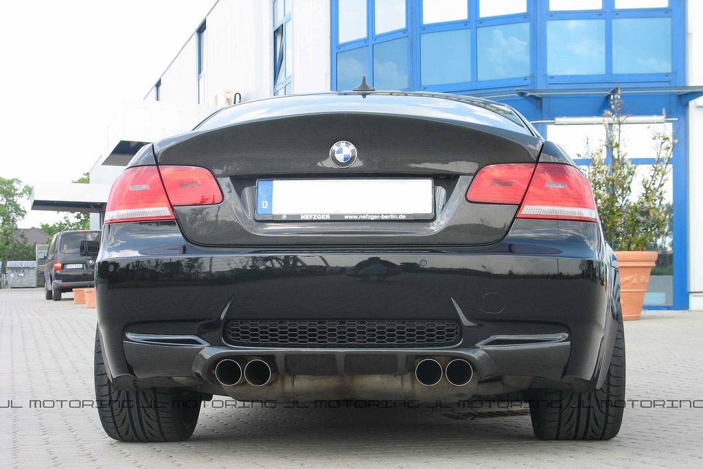 BMW E92 E93 M3 Type I Carbon Fiber Rear Diffuser - JL Motoring