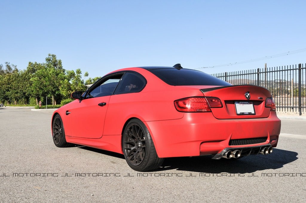 BMW E92 E93 M3 Type II Carbon Fiber Rear Diffuser - JL Motoring