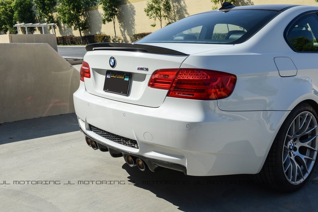BMW E92 E93 M3 Type III Carbon Fiber Rear Diffuser - JL Motoring